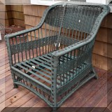 L07. Wicker chair. 